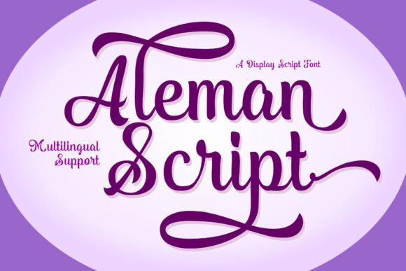 Aleman Script: The Vintage Typeface for Modern Brands