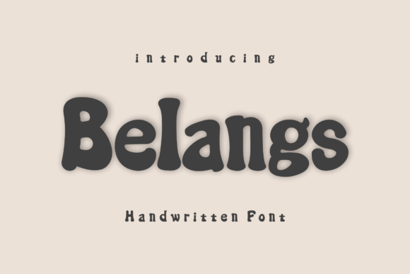 Belangs Font: A Bold Serif for Modern Branding