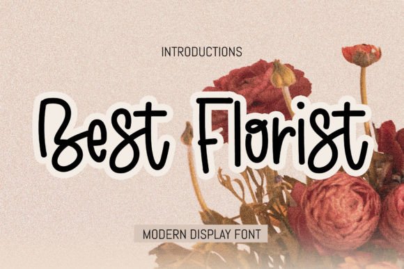 Best Florist Font for Editorial Design