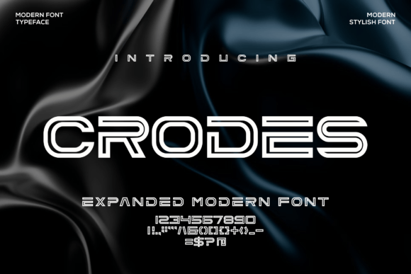 Crodes: A Bold Sans Serif Font for Modern Editorial Design