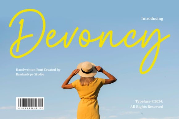 Devoncy: A Handwritten Font for Chic Branding