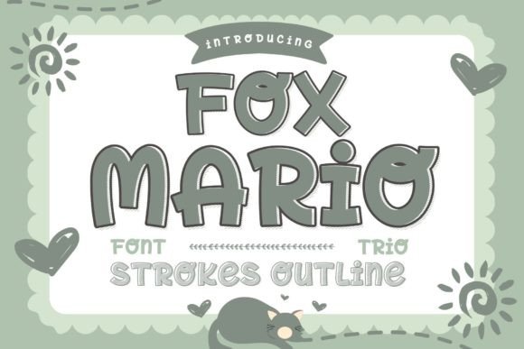Fox Mario Font for Bold Campaign Headlines