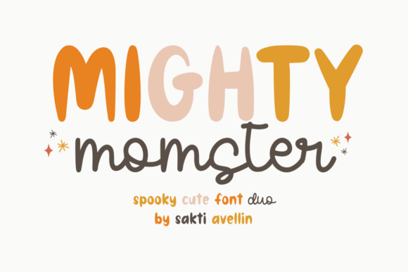 Mighty Momster Font for Polished Branding