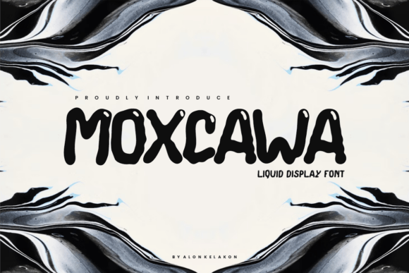 Moxcawa: A Joyful Decorative Font for Editorial Design
