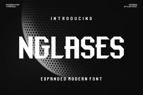 Nglases Font: Bold Display Type for Modern Brands