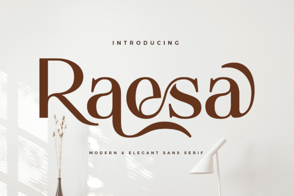 Raesa Font: Modern Sans Serif for Web Headlines