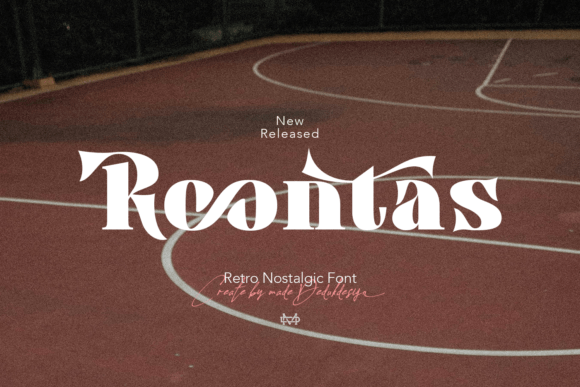 Roontas: A Retro Serif Font for Branding