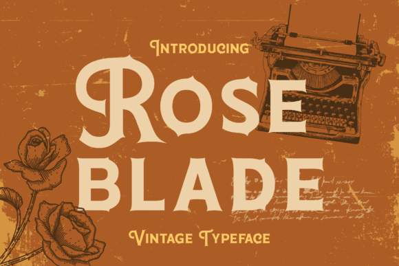 Roseblade Typeface for Elegant Branding