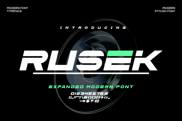 Rusek Typeface Review for Modern Branding