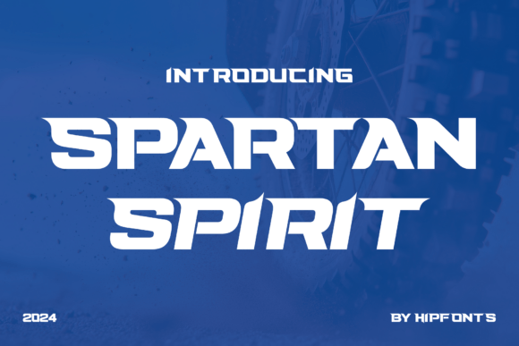 Spartan Spirit: The Ultimate Racing-Inspired Display Font
