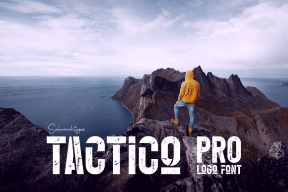 Tactico Pro: Bold Sans Serif Font for Web Design
