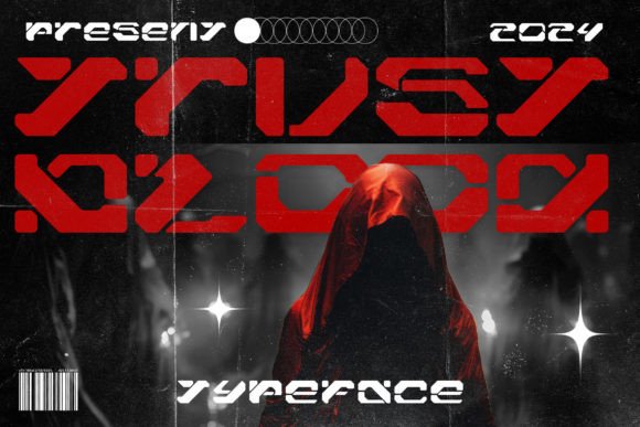 Trust Blood Typeface for Modern Web Design