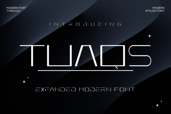 Tuaqs Font: Bold Sans Serif for Makers