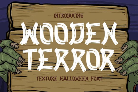 Wooden Terror Typeface Review for Designers